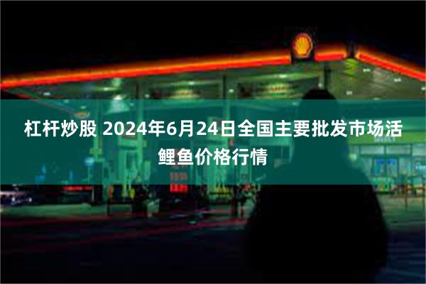 杠杆炒股 2024年6月24日全国主要批发市场活鲤鱼价格行情