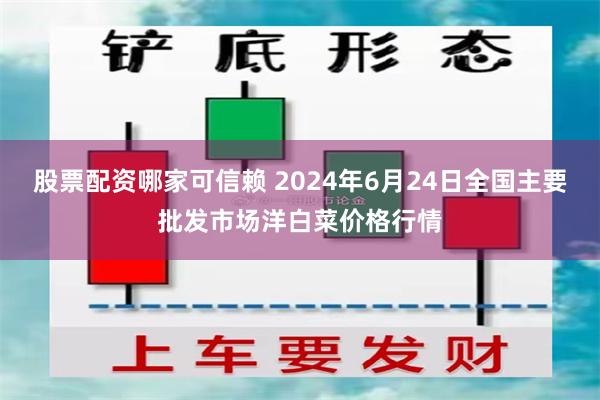 股票配资哪家可信赖 2024年6月24日全国主要批发市场洋白菜价格行情